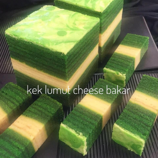 Kek lumut cheese